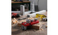 Aluminum Extrusion Drill Guide Diy Friendly Aluminum Profile Jig Easy Alignment Manual Tapping Guide for Metalworkers, Garage, Workshop
