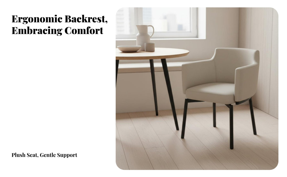 Modern Italian Design Upholstered rotating Chair Light Luxury Aesthetic Vanity Seat Ergonomic contouredd spine Seating Furniture Stable Pedestal Base for Homeowners, Business Owners, Adults, Dining Room, Restaurant, Home Office, Reception Area