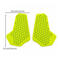 Motorcycle Chest Protector Insert Ergonomic Motorcycle Chest Pads Protective Padding Pad with Insert Design Impact Resistant