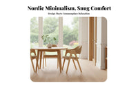 Triangular Frame Armchair Nordic Appearance Upholstered Armchair Minimalist Design Padded Comfort for Adults, Residents, Study