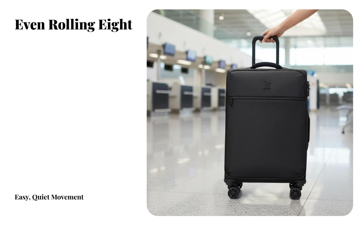 Softside Suitcase Lightweight Softside Telescopic Handle Luggage for voyagers, holidayers, holiday, holidays, weekend escapes