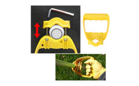 Labor-Saving Ergonomic Shovel Handle Universal Fit Adjustable Shovel Handle Easy to Install Back Saver Grip for Gardeners, Yard Workers, Gardening, Outdoor Work