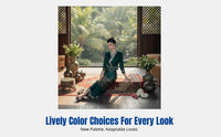 Thai Dai Brocade Dress Set, Embroidered Skirt, Artistic Photography, Dance Costume for Women