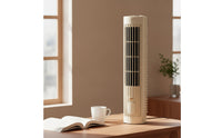 Bladeless Column Fan Slim Bladeless Fan Compact Portable for Office Workers, Desk, Dorm Room