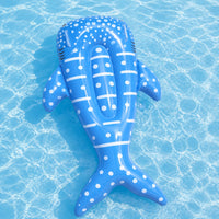 Whale Pool Inflatable Blue Whale Inflatable with Air Valve Portable Sturdy for Children, Beach