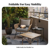 Foldable Folding Camping Chair Space-Saving Portable Beach Chair No Assembly Required Outdoor Folding Armchair Anti-Slip Feet for Campers, Beachgoers, Spectators, Picnic, Balcony, Backyard, Sporting Events