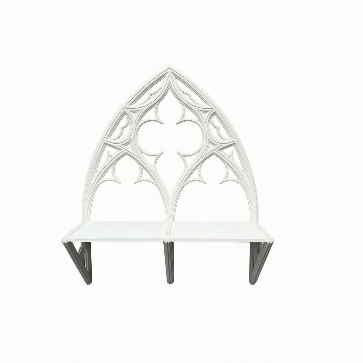 Gothic Window Shelf Openwork Tracery Shelf Decorative Home Decor