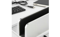 Laptop Stand Heat Dissipation Vertical Laptop Stand Adjustable Width Computer Accessory for Worktable