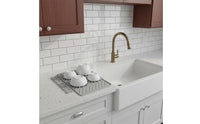 Silicone Dish Drain Mat Non-Slip Kitchen Sink Draining Mat Heat-Insulating