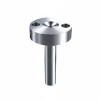 High Temperature Resistant Curved-Type Sprue Bushing Polished Inner Bore Hardened Gate Bushing Good Toughness Molding Mold Nozzle for Die Casting