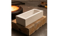 Square Quartz Crucible Pour Notch Laboratory Equipment Open-Top for Melting