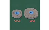 2 Pieces Fly Tying Foam Rack High Density Foam Rack with Mounting Rings Closed for Anglers