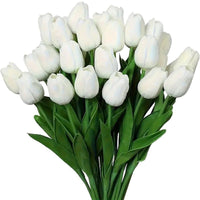 Artificial Tulip Bouquet for Wedding Living Room Decoration (10 pcs)