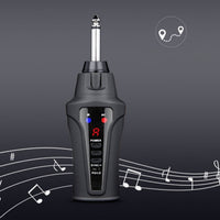 Clarinet Audio Pickup UHF Wireless Wind Instrument Audio Pickup Instrument Pickup System Attach-on Rechargeable for Clarinetists