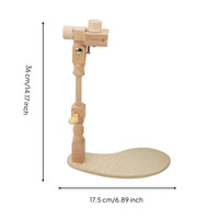 Wooden Embroidery Stand Hands Tabletop Embroidery Stand Beechwood for Crafters, Hobbyists