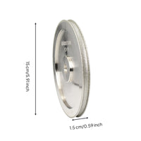 Straight-Cut Bead Grinding Wheel Abrasive Bead Shaping Grinding Wheel Wet and Dry for Jewelry Makers