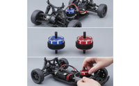 1/10 RC car Differential Assembly Fits Major Brand 2WD vehiclesCompatible Differential with Aluminum Housing 2WD