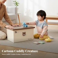 Rolling Storage Tote Cute design aesthetic Organizer Box With casters for Bedroom