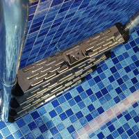 Thickened Pool Ladder Step Universal Pool Ladder Step Replacement Polished Hardware Easy to Install for Maintenance Professionals