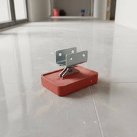 Anti-Slip Ladder Feet Wear-Resistant Rubber Ladder Leg Protectors Stepladder Replacement Feet for Construction Site, Workshop, Warehouse