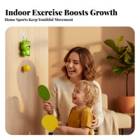 Parent-Child Interaction Hanging Table Tennis Pong Practice Tool Space-Saving Hanging Table Tennis Practice Tool Easy Installation
