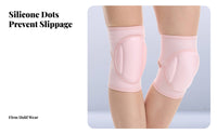 Enveloping Knee Protector Non-Slip Comfortable Open Knee Pad for Dance