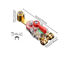 Battery Disconnect Switch 12V-24V Battery Terminal Isolator Heavy Duty for Cars