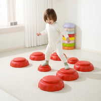 Stepping Stone with Anti-Slip Stickers Textured Balance Stepping Stones Child Children's Balance Block for Kids, Preschoolers, Playroom, Preschool