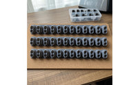 Wide Compatibility Key Contact Pad Strip Row of Pads Conductive Rubber Strip