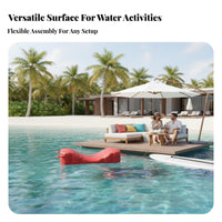 Water Scooter Dock Pontoon Long-Lasting Polyethylene Buoyant Dock Buoy Interchangeable Buoyant Block High Buoyancy Plastic