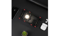 Twin Handle Phone Holder Multi-Function Versatile Phone Holder Cage 1/4 Inch Threaded Holes Smartphone Video Rig for Photography
