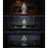 Statue Resin Figurine Eerie for Goth Decor Lovers, Mantel