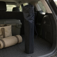 Drawstring Closure Folding Chair Bag Side Strap Chair Carry Bag Textile Carrying Gear Black