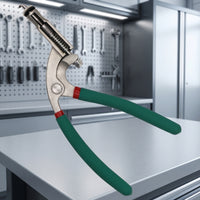 Insulated Handles Sheet Metal Pliers 24 Cm Adjustable Screw Pliers Ergonomic Handle