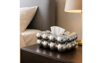 Tissue Box Cover Decorative Tissue Box Holder Modern Container for Desk, Reception Area