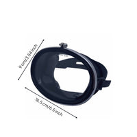 Silicone Snorkel Facepiece Leak Resistant Reinforced Glass Underwater Eyewear Clear Underwater Clear Water Gear for Snorkeling