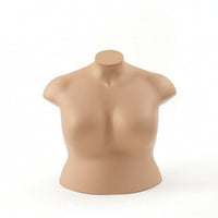 Female Torso Mannequin Decapitated Clothing Display Torso Armless Dress Form for Photographers, Boutique