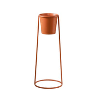 Metal Plant Stand Minimalist Furniture Tapered for Balcony