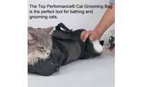 Cat Grooming Bag with Mesh Breathable Cat Grooming Bag Scratch-Resistant