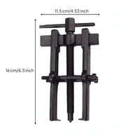 Two-Jaw Puller Mechanical Two-Jaw Bearing Puller Bearing Remover High Strength Tool Heat Treated for Mechanics