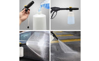 Foam Cannons with Connector Adjustable Foam Lance with 700ml Bottle Handheld Sprayers for Homeowners, Outdoor Cleaning