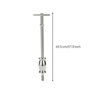 Silver-Finished Bearing Removal Tool Metal Bearing Puller Organized Portable for Mechanics, Technicians, DIYers, Automotive Repair, Workshops, Maintenance