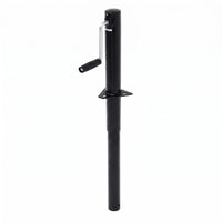 Side-Wind Trailer Jack Stand Triangular Mounting Plate Manual Crank Trailer Jack Heavy Duty for Rv Owners