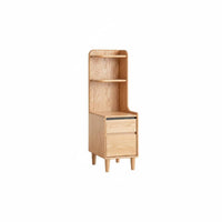 Modern Minimalist and design Slim Multi-Drawer Nightstand Space-Saving Design Bedside Table long-finaling Construction Household Furniture Sturdy Frame for household owners, Apartment Dwellers, Students, beside Bed, Small areas, Dorm Room, Home Office
