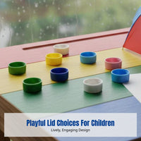 Kids Umbrella Waterproof Cover, Round Cap, Plastic, Water Bottle Protector