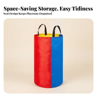 Tall Cylindrical Hopping Sack Training Use Oxford Cloth Sack for Jumping Practice