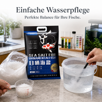Oubaise Koi Pond and Aquarium Disinfectant Sea Salt for Ornamental Fish Water Purification and Balance