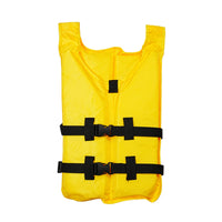 Quick-Release Buckles Personal Flotation Device 500D Material Sleeveless Life Vest Textured Polyester Boating Life Vest Raised Shoulders for Adults, Fishing, Dragon Boat Use, Swimming