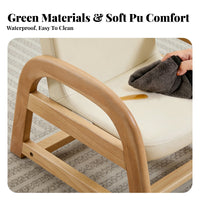 Adjustable Height Upholstered Mini Armchair Long-Lasting Build children's Furniture Ergonomic Design Toddler Seat Easy to Clean for Toddlers, Parents, Reading Corner, Kindergarten, Playroom, Nursery