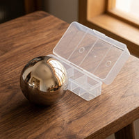 Storage Box with Stainless Steel Whisky Stones for Home Bar, Reusable Ice Ball Drink Chiller Gifts for Him, 304 Fast Freezing Gift Men Set, Tongs